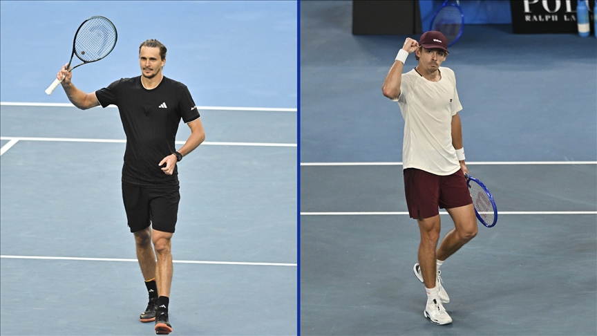 Avustralya Açık'ta Zverev ve De Minaur çeyrek finale kaldı