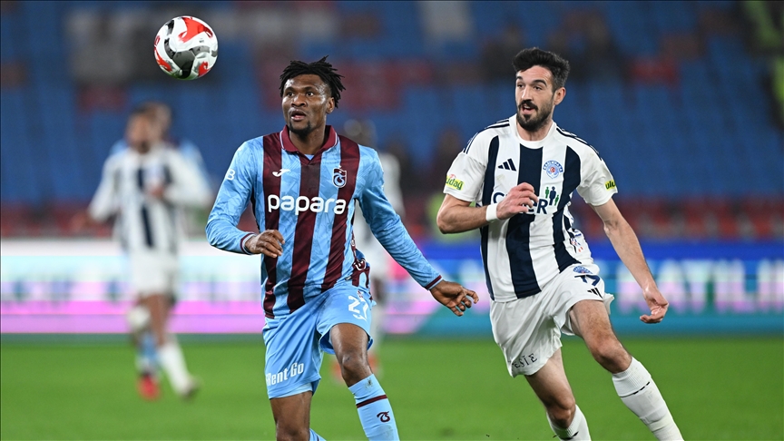 Trabzonspor Kasımpaşa'yı 2-1 yendi