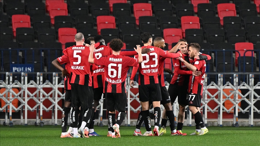 Gaziantep FK, 7 maç sonra sahadan 3 puanla ayrıldı