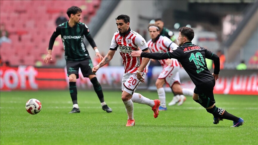 Samsunspor ile TÜMOSAN Konyaspor berabere kaldı
