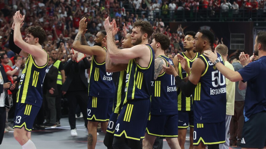 Basketbol Avrupa Ligi Dörtlü Final’de Olympiakos’a 79-61 yenilen Fenerbahçe Beko, turnuvaya veda etti