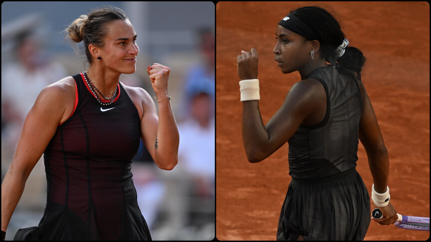 Sabalenka ve Gauff, Fransa Açık'ta üçüncü turda