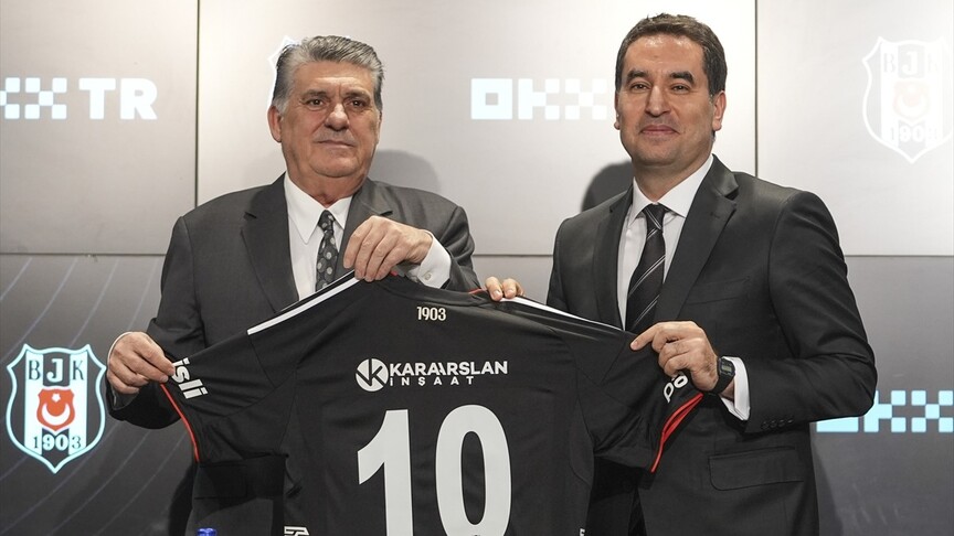 Beşiktaş, OKX TR ile işbirliği yaptı