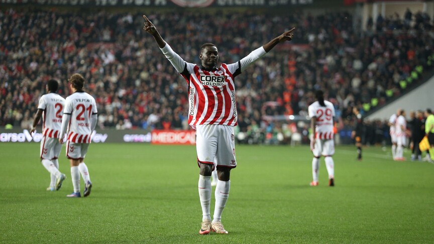 Marius Mouandilmadji, Samsunspor'da kariyer sezonunu yaşadı