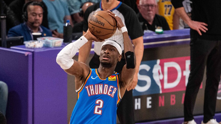 NBA Batı Konferansı finalinde Thunder, Spurs karşısında 1-1 eşitliği sağladı