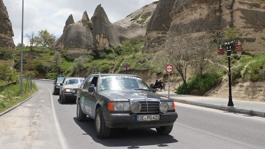 Doğu-Batı Dostluk ve İpek Yolu Rallisi Kapadokya etabı tamamlandı