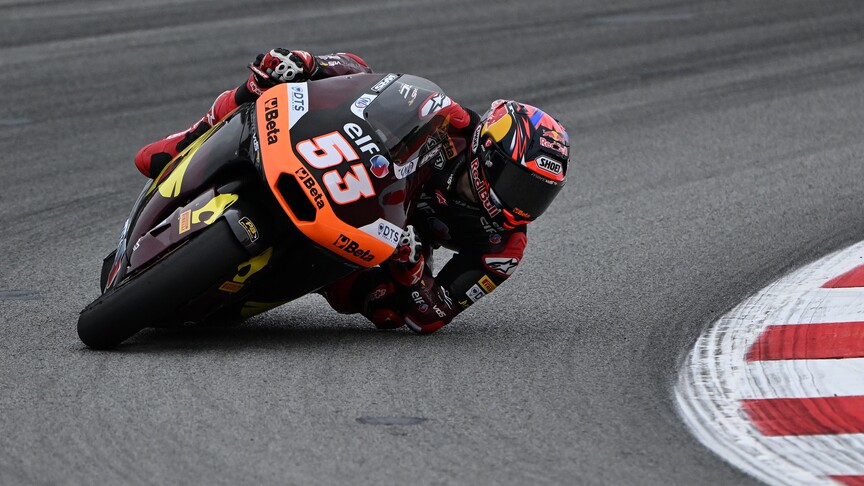 Deniz Öncü, Dünya Moto2 Şampiyonası'nın İspanya yarışını 22. sırada bitirdi