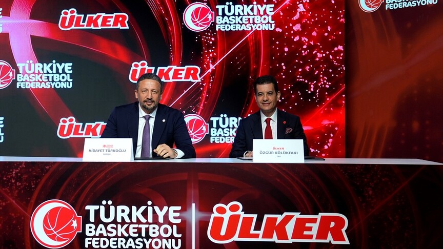 Türkiye Basketbol Federasyonu ile Ülker arasında sponsorluk anlaşması imzalandı