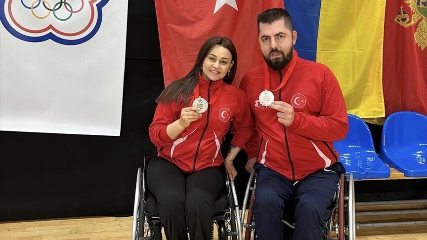 Milli para masa tenisçiler, Karadağ'daki turnuvada 3 madalya kazandı