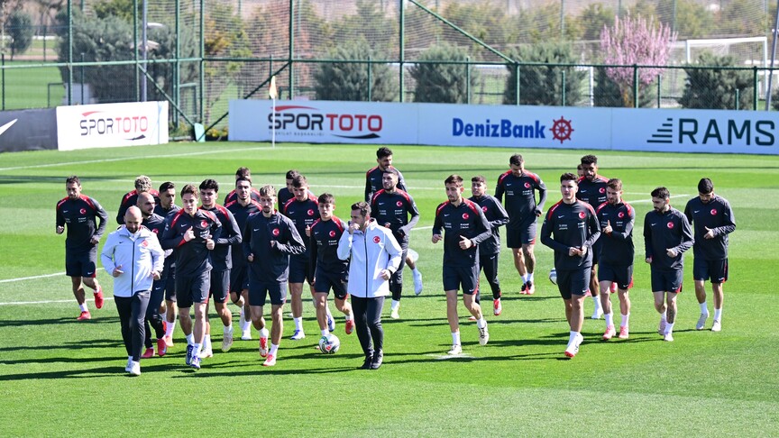 A Milli Futbol Takımı, dayanıklılık testinden geçti
