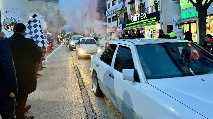 Doğu-Batı Dostluk ve İpek Yolu Rallisi'nin Aksaray etabı başladı