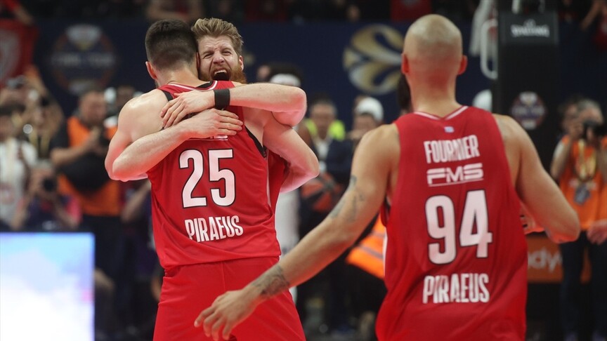 Olympiakos, Basketbol Avrupa Ligi'nde 4. şampiyonluğunu elde etti