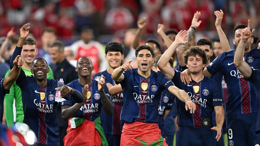 PSG, üst üste 2. kez UEFA Şampiyonlar Ligi'nde mutlu sona ulaştı