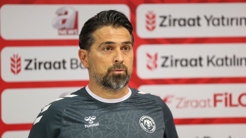 Konyaspor Teknik Direktörü Palut: Her ne kadar biz kazanmak istiyorsak da iyi oynayan kazansın