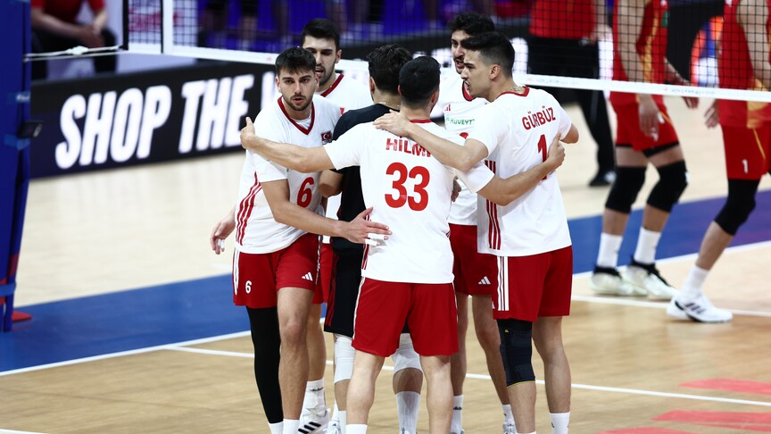 A Milli Erkek Voleybol Takımı, Milletler Ligi'nde yarın Arjantin ile karşılaşacak