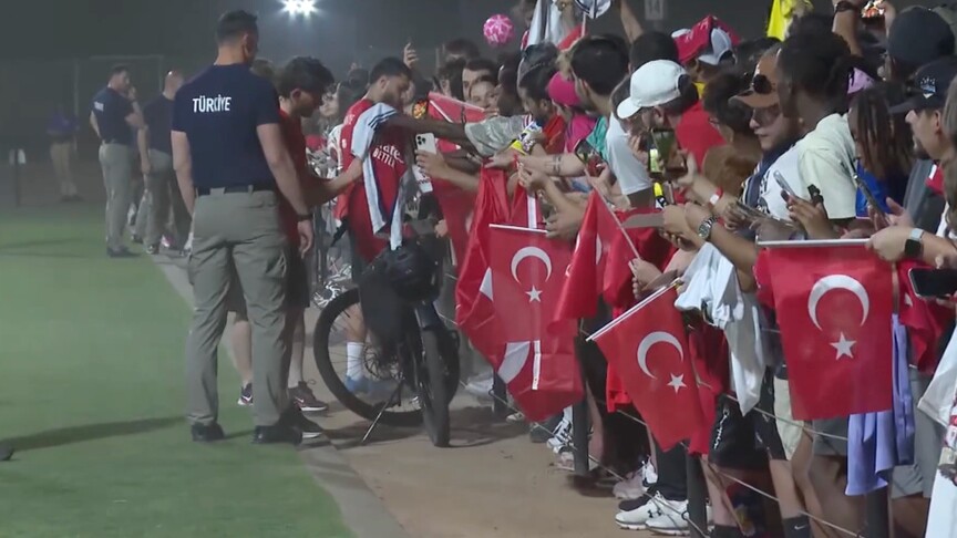 A Milli Takım'a Dünya Kupası'nda Türk polisinden yakın koruma