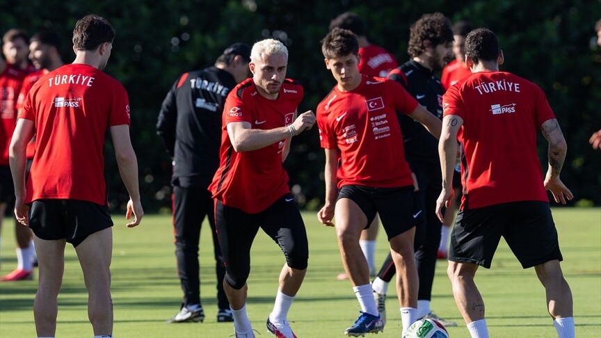 A Milli Futbol Takımı Miami'deki Venezuela maçına hazır