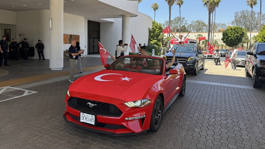A Milli Futbol Takımı, Dünya Kupası’ndaki son maçı için Los Angeles’a geldi