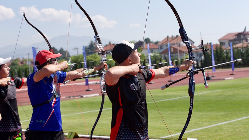 18 ve 21 Yaş Altı Açık Hava Türkiye Okçuluk Şampiyonası, Bolu'da başladı