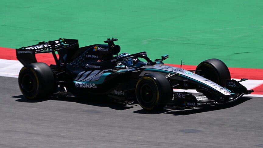 Formula 1 İspanya Grand Prix'sinde pole pozisyonu George Russell'ın