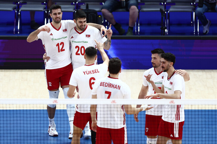 A Milli Erkek Voleybol Takımı, Arjantin’i 3-2 mağlup etti