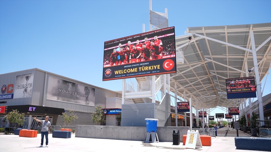 Arizona’daki tesisler, A Milli Futbol Takımı için hazır