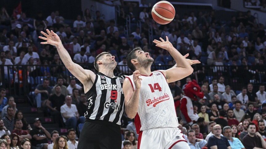 Bahçeşehir Koleji, Beşiktaş GAİN'i 98-95 yenerek seride 2-1 öne geçti