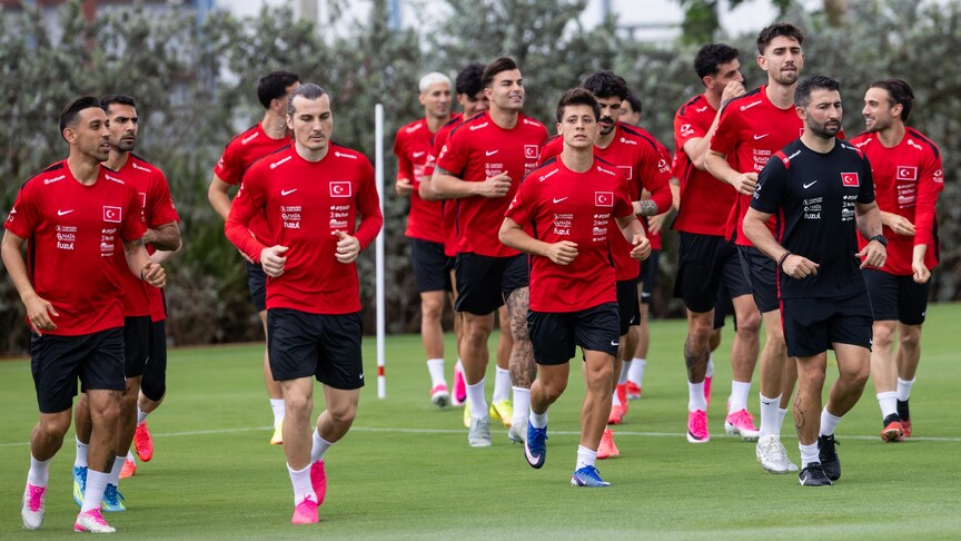 A Milli Futbol Takımı Miami'deki ilk antrenmanını yaptı