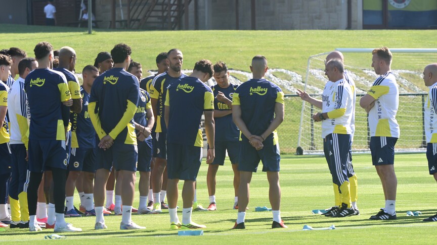 Fenerbahçe, hazırlıklarını sürdürdü