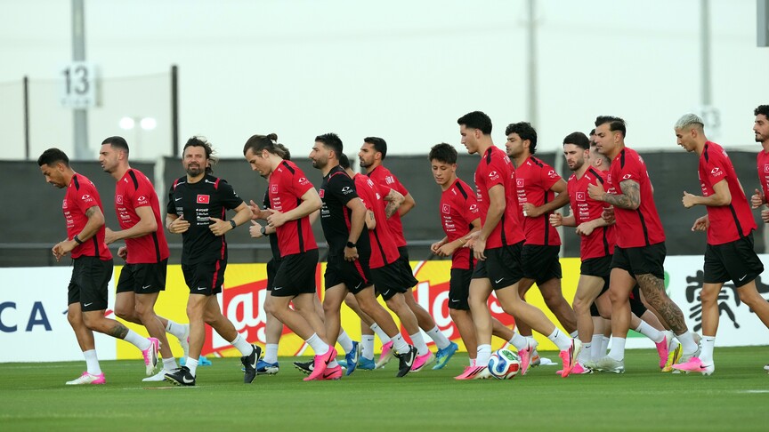 A Milli Futbol Takımı, Paraguay maçının hazırlıklarını sürdürdü