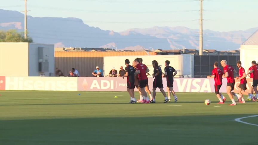 A Milli Futbol Takımı, ABD maçının hazırlıklarına başladı