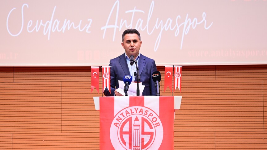 Antalyaspor AŞ Başkanlığına Mustafa Ergün seçildi