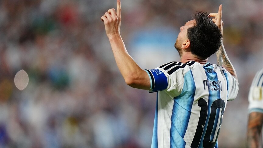 Arjantinli yıldız Messi 