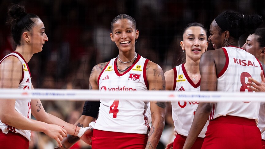 A Milli Kadın Voleybol Takımı, Polonya'yı 3-1 mağlup etti