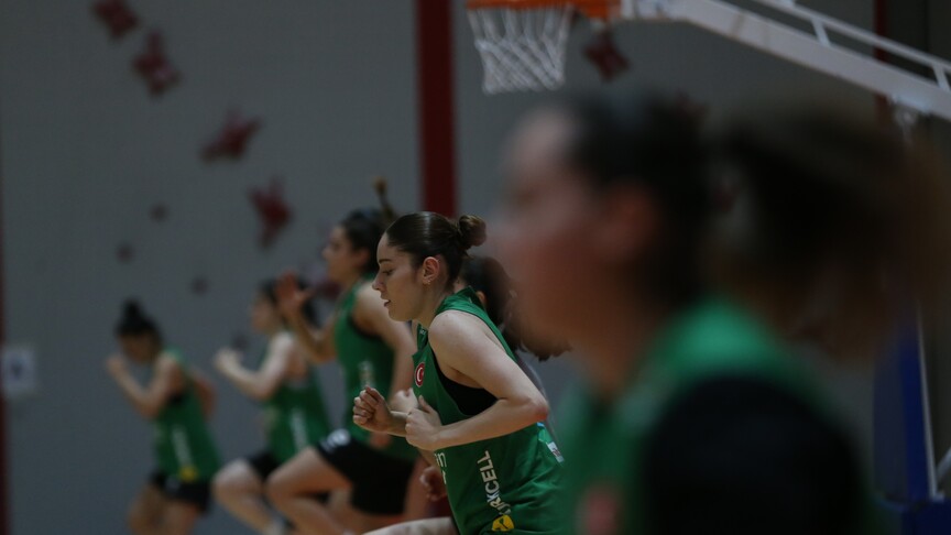 20 Yaş Altı Ümit Kız Milli Basketbol Takımı, Fransa'ya 69-44 mağlup oldu