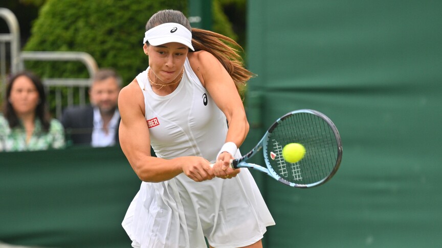 Milli tenisçi Zeynep Sönmez, Wimbledon'dan çiftlerde de elendi