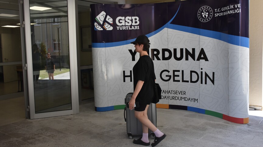GSB yurtlarında ücretsiz konaklama imkanı sunan 