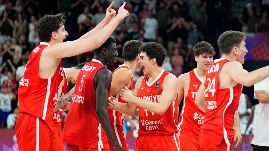 17 Yaş Altı Milli Basketbol Takımı, Dünya Kupası'nda yarı finale yükseldi