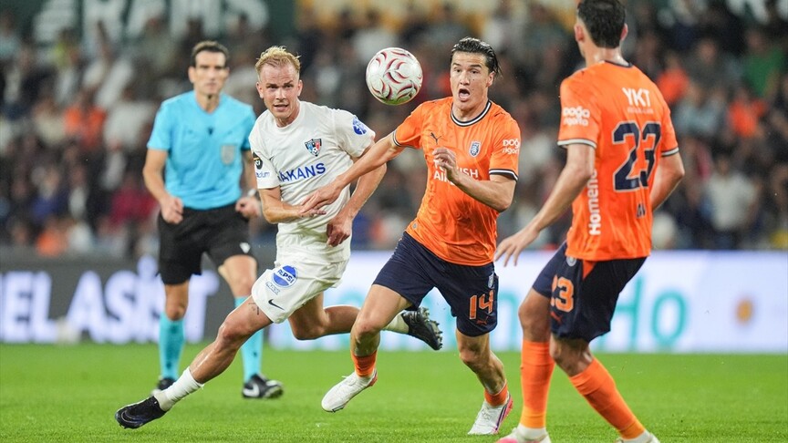 İstanbul Başakşehir, UEFA Konferans Ligi 2. eleme turu ilk maçında Inter Turku ile berabere kaldı