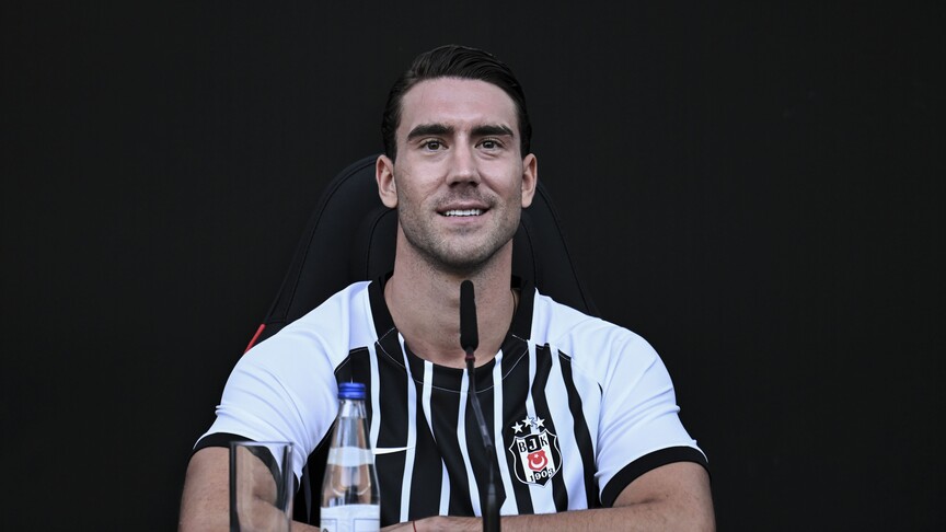 Beşiktaş'ın yeni golcüsü Dusan Vlahovic'in hedefi şampiyonluk: