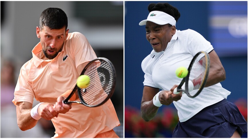 ABD Açık'ta Djokovic ve Venus Williams, ilk turda elendi