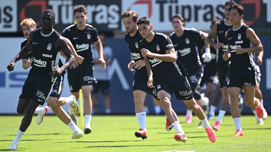 Beşiktaş, Hradec Kralove maçının hazırlıklarını tamamladı