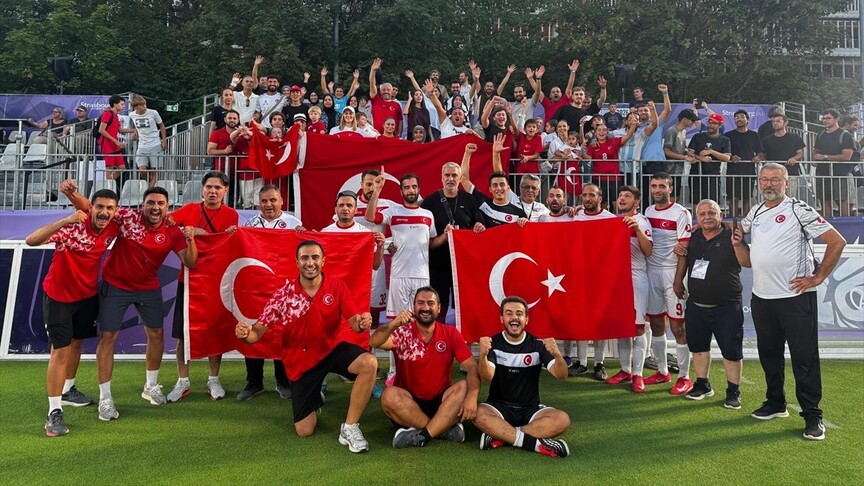 Türkiye Görme Engelliler B1 Erkek Futbol Takımı, Avrupa Şampiyonası'nda yarı finale yükseldi