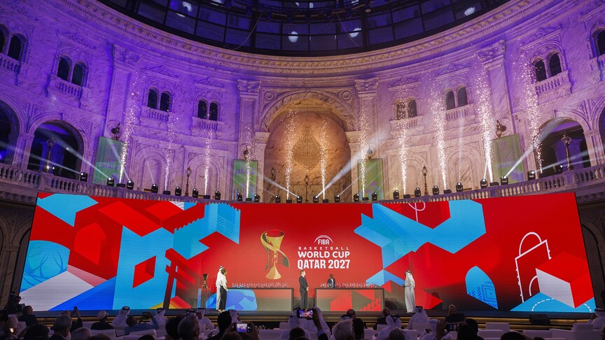 Katar'da düzenlenecek FIBA 2027 Dünya Kupası'na 4 salon ev sahipliği yapacak