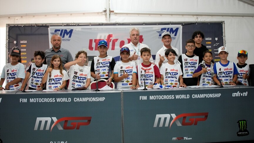 Türkiye'nin genç motokros yıldızları, MXGP Akademi'de buluştu