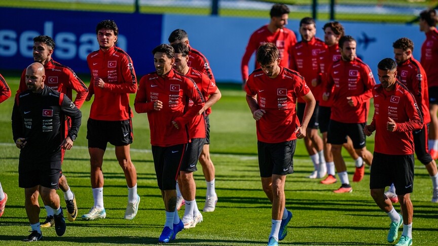 A Milli Futbol Takımı, Fransa maçına hazır