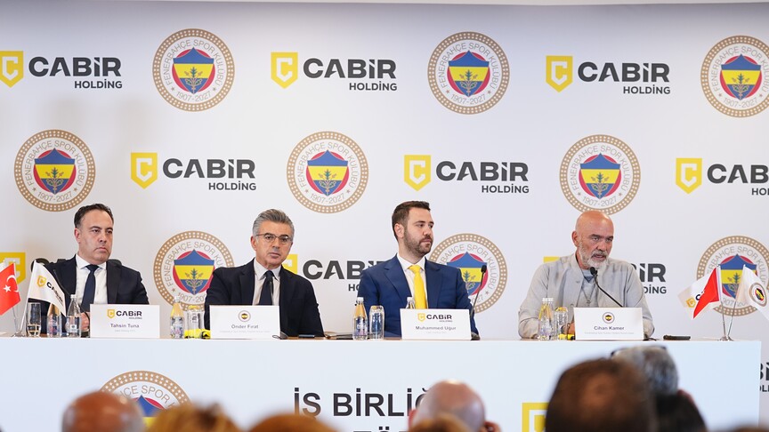 Fenerbahçe ile Cabir Holding, sponsorluk anlaşması imzaladı