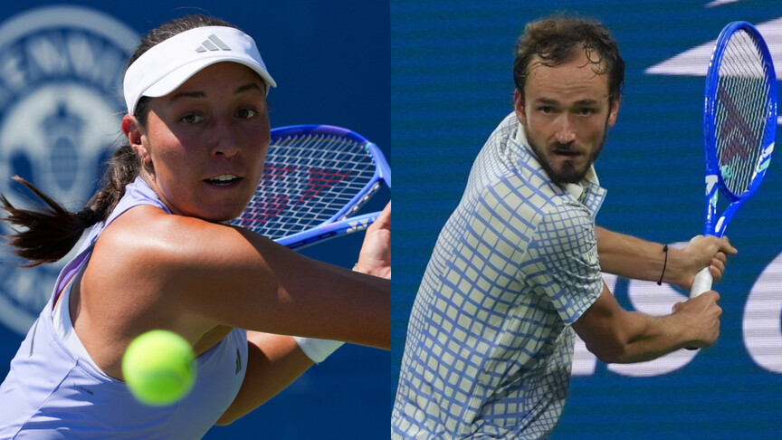 ABD Açık'ta Jessica Pegula ve Daniil Medvedev, üçüncü tura çıktı