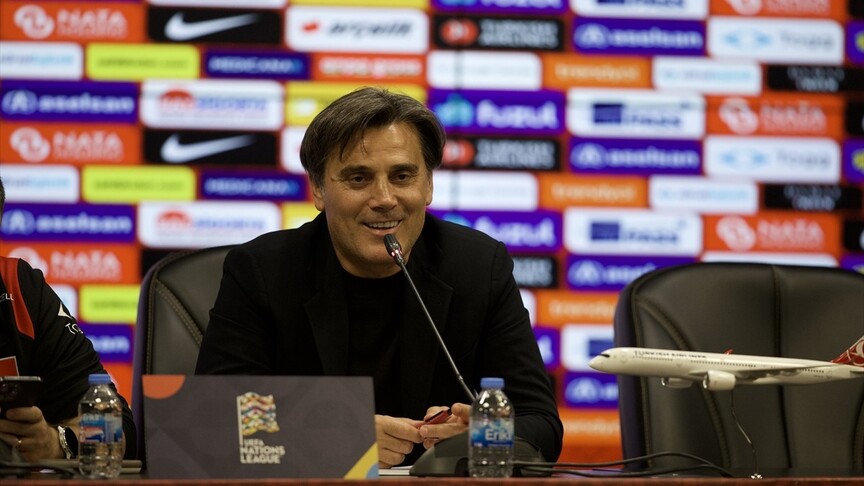 A Milli Futbol Takımı Teknik Direktörü Vincenzo Montella: Daha güzel günler yaşayacağımızı biliyorum