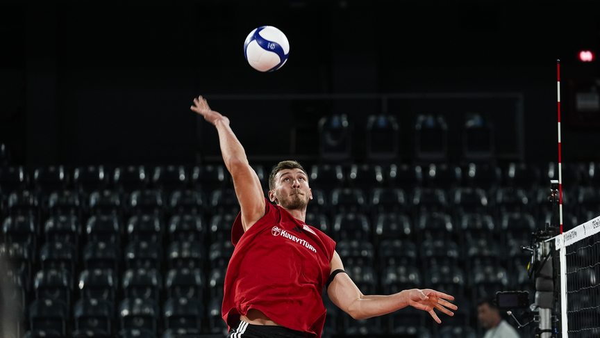A Milli Erkek Voleybol Takımı, Almanya maçına hazır